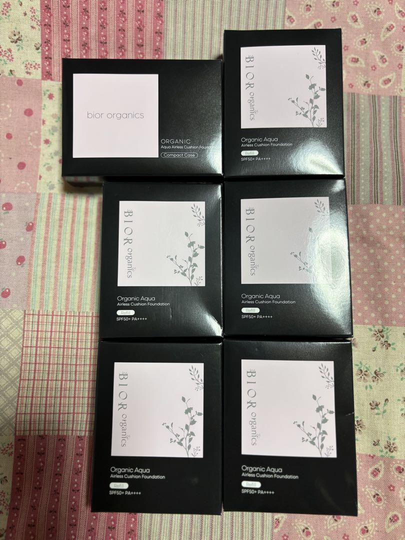 biol organics オーガニックアクアファンデーション 6個セット