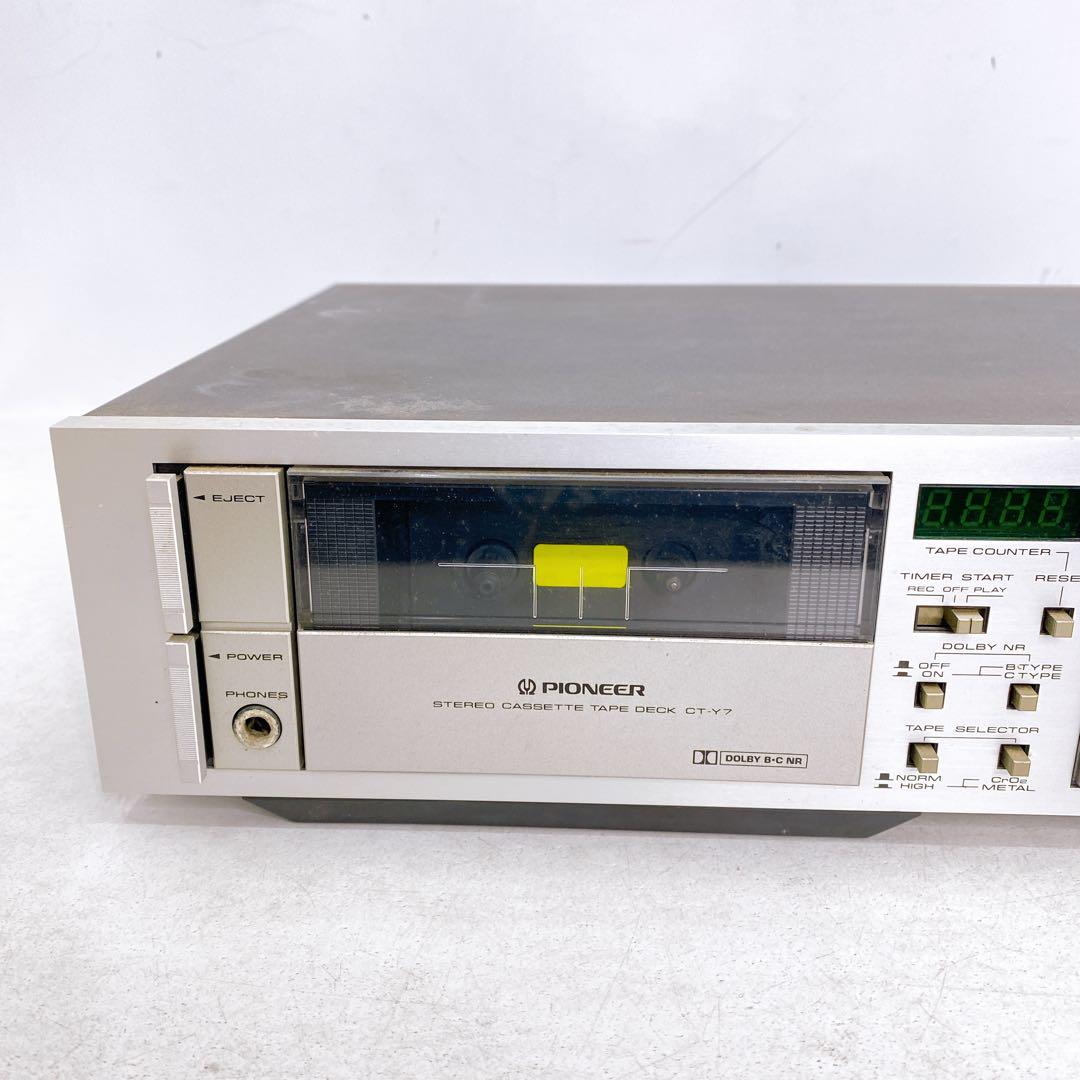 最低価格の パイオニア カセットレコーダー CT-Y7 - メルカリ アンプ