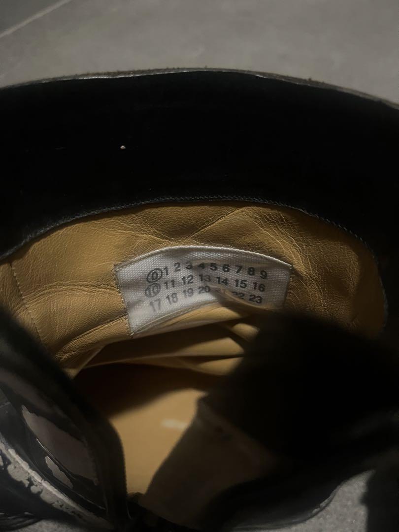 Martin Margiela 初期　アーティザナル　スクエアトゥ　ペンキブーツ