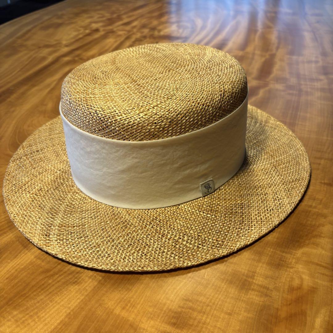 鈴木六夏さん THE9SHOP カンカン帽 KANKAN HAT 白 THE9SHOP KANKAN HAT 白 - メルカリ