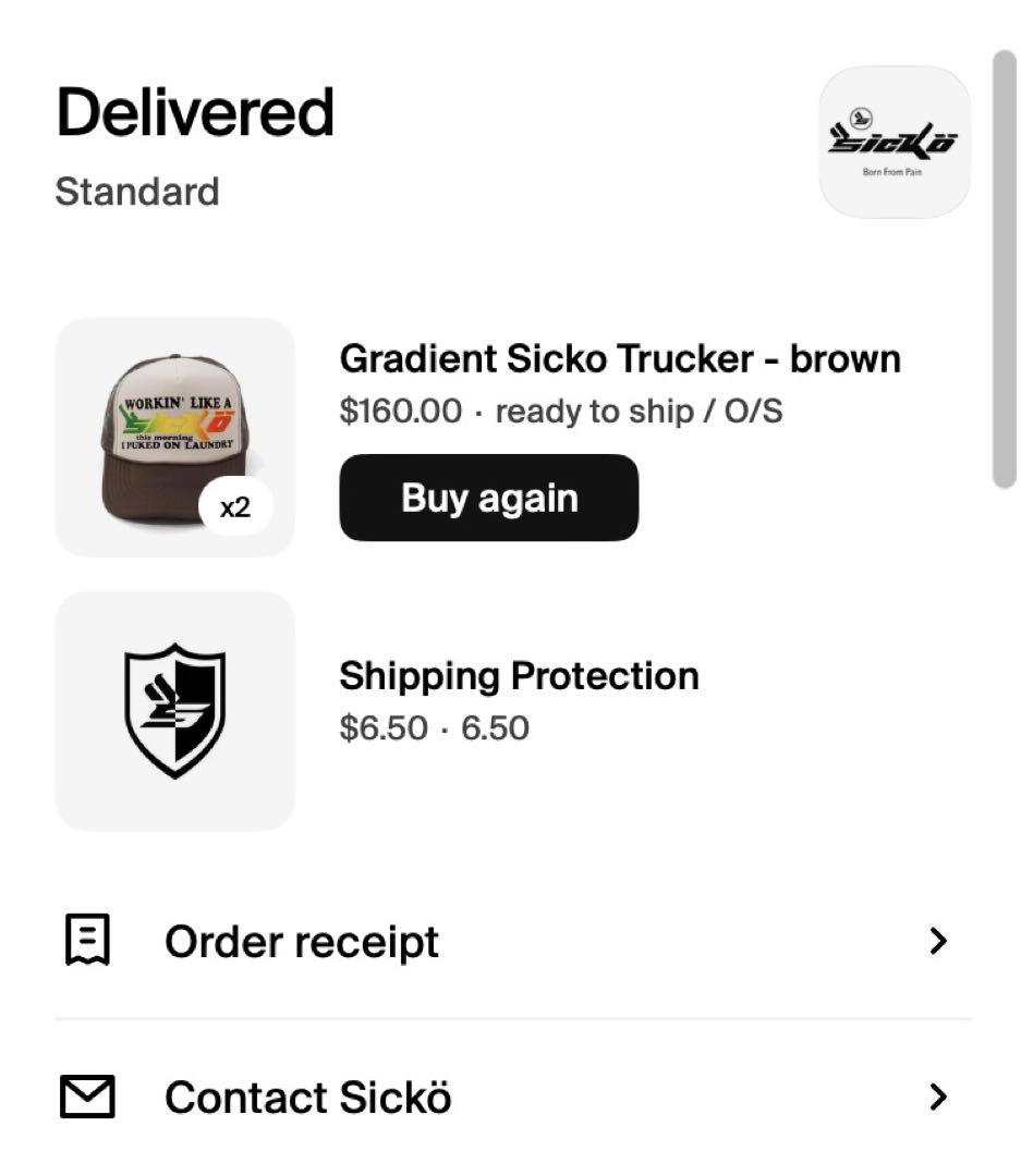 帽子 Sicko Laundry Trucker Hat Grey