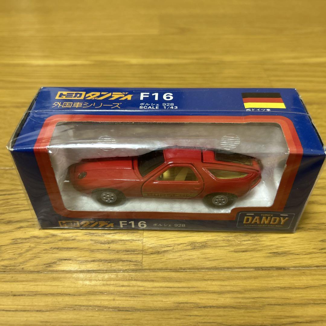 RE ARRIVAL/再入荷 トミカダンディ F16 ポルシェ928 未使用 - メルカリ ミニカー