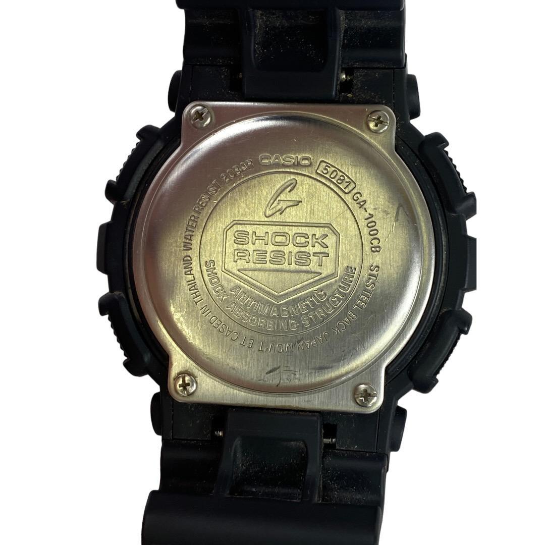 稼働品 CASIO G-SHOCK GA-100CB-1ADR 腕時計 aa05