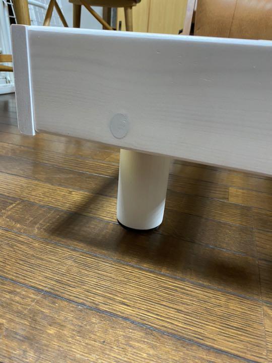❣️天然木すのこベッド セミシングル マットレス付き