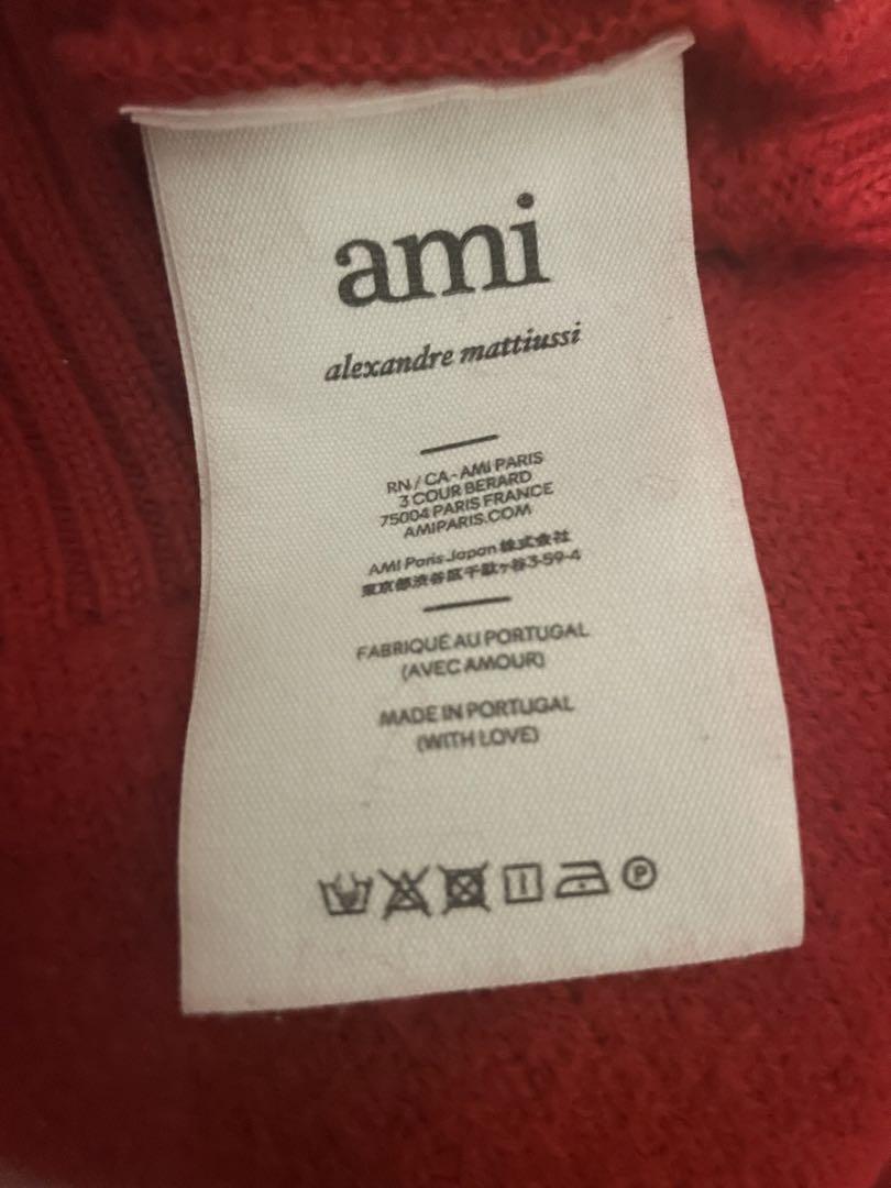 アミパリス amiparis AMI DE COEUR セーター レッド 赤