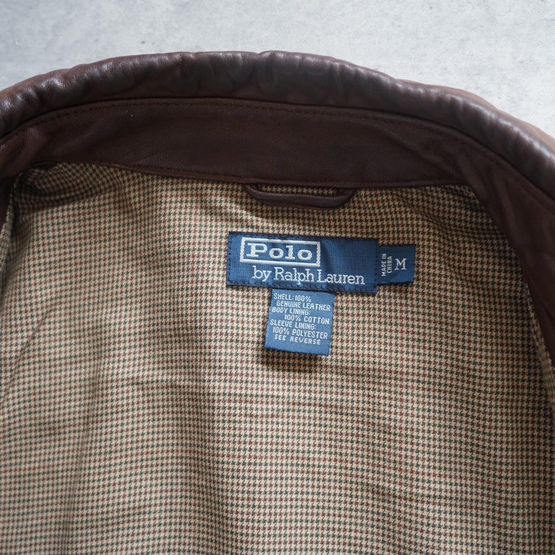 00's- Polo Ralph Lauren ラルフローレン レザージャケット 00's- Polo Ralph Lauren ラルフローレン レザージャケット