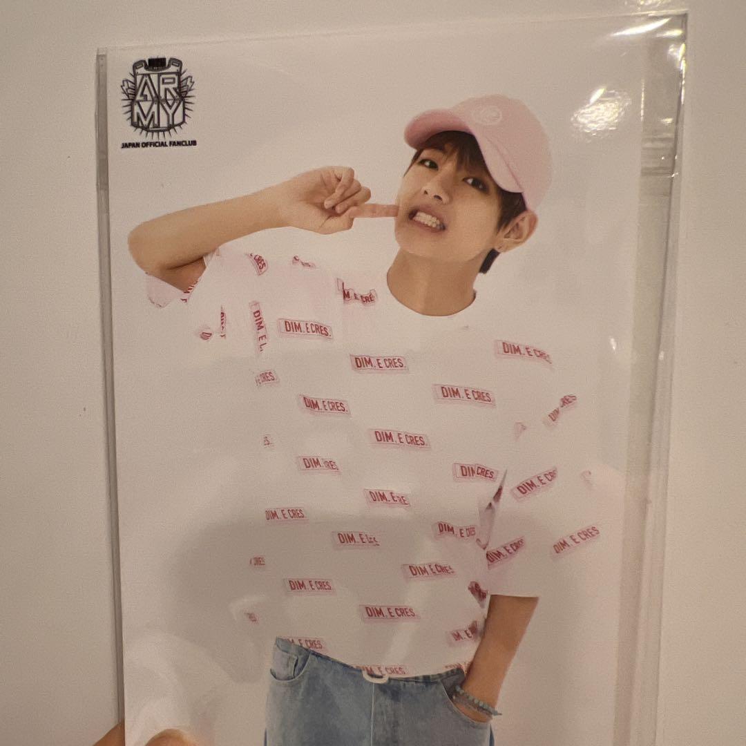 BTS V 写真 FC継続特典 フォト テテ テヒョン 美品 - メルカリ