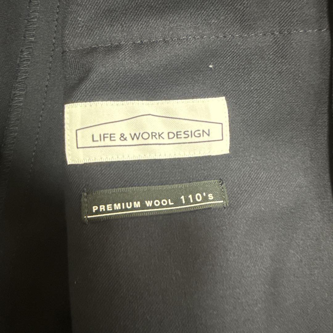 美品　アオキ　AOKI セットアップ　スーツ　ビジネス　ネイビー　紺　L