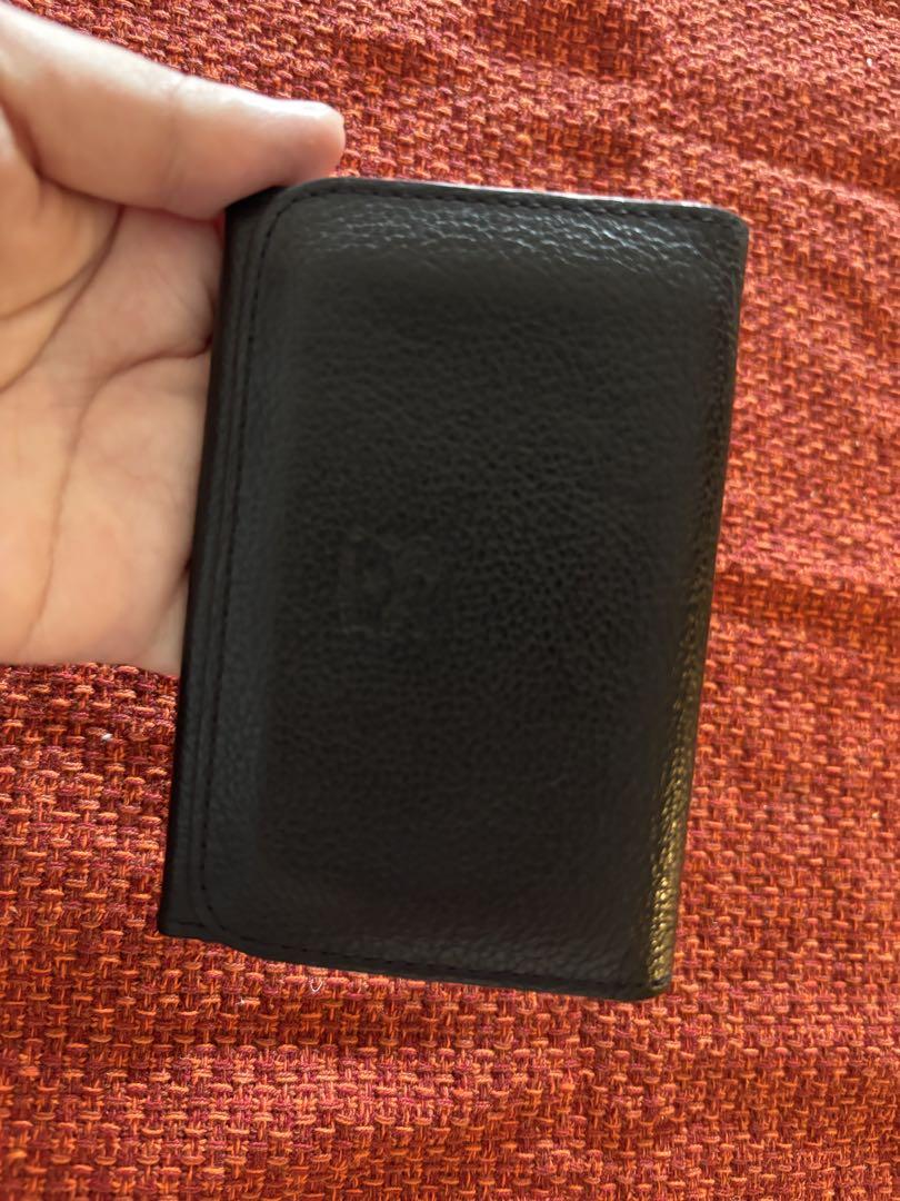 イルビゾンテ レザーカードケース 革 IL BISONTE BLACK