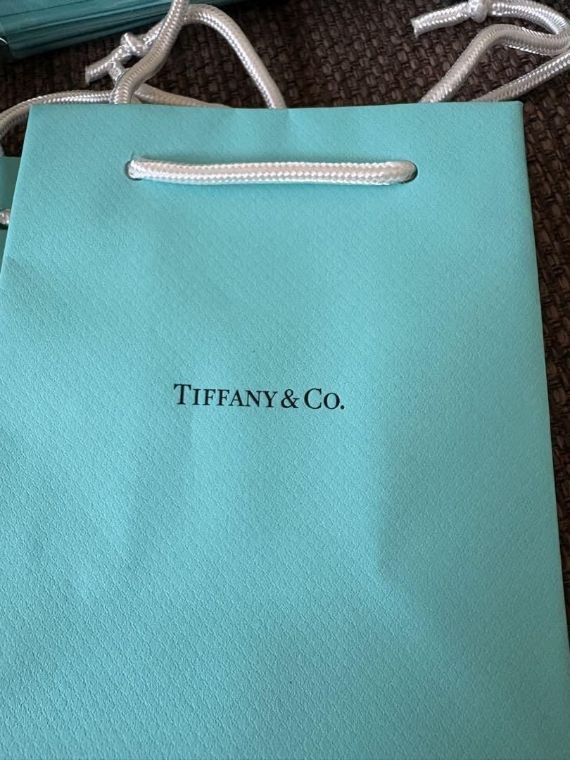 現行品　美品Tiffanyティファニー　ミニショッパー紙袋100枚セット Tiffany & Co. - ティファニーショッパー 紙袋 小の通販 by