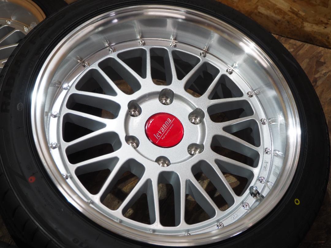 新品☆ツライチ設定☆深リム メッシュ 225/45R18 ハイエース 200系