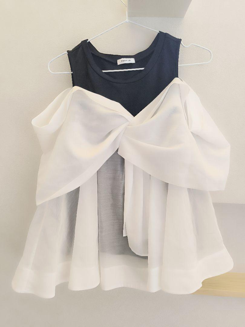 FRAYiD カットコンビペプラムトップス