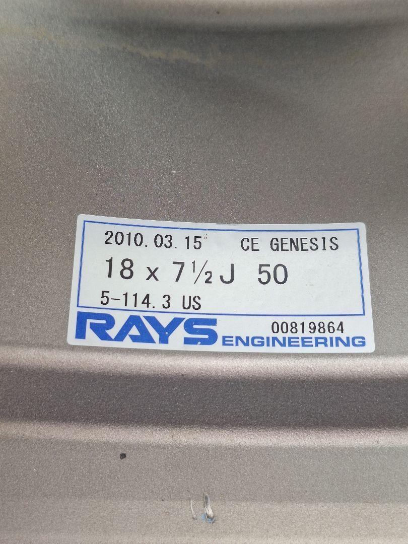 RAYS VOLK RACING CE28N&FALKEN ZIEX 18インチ