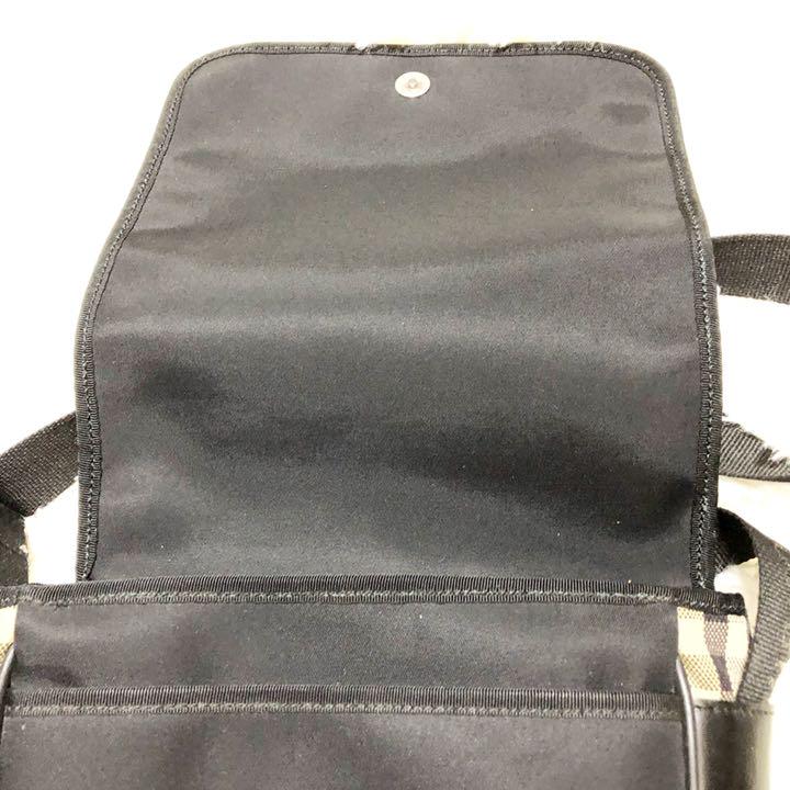 Burberry 黒 ベージュ ショルダーバッグ 9VX6v-m83371014296 ナイロンバッグ ノバチェック 超激得新作