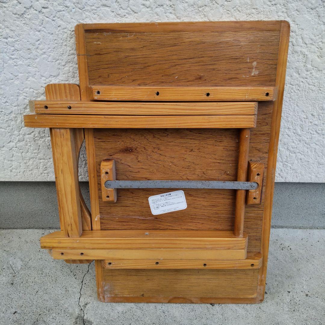 タイルトップ木製折りたたみテーブル - メルカリ