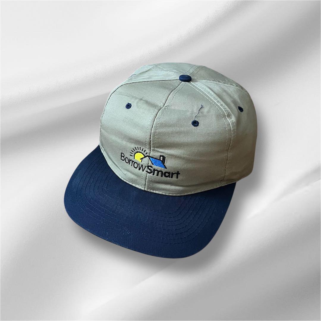 90s vintage cap NISSUN CAP スナップバッグ　裏刻印