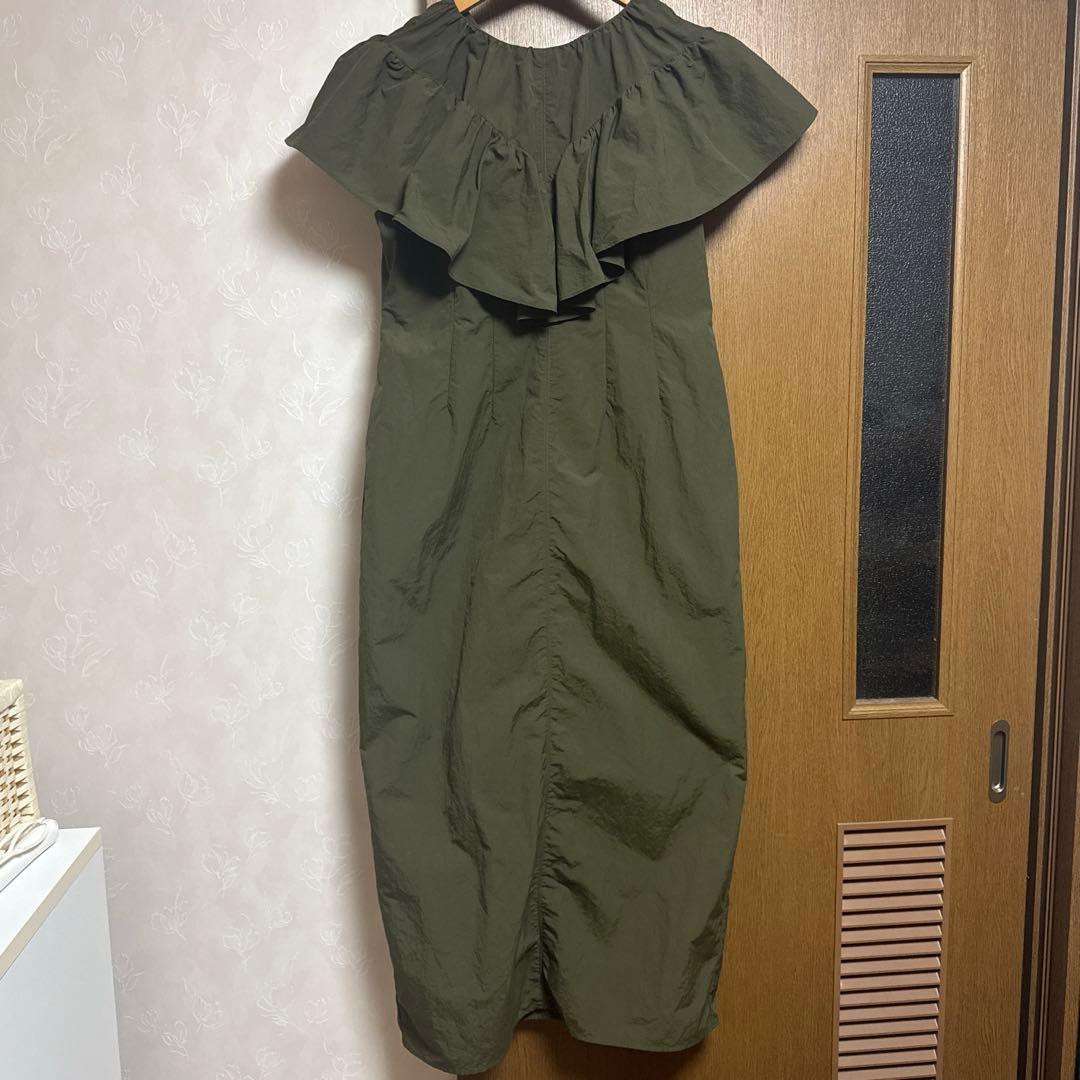 Herin.CYE/ヘリンドットサイ メニーギャザースリーブドレス