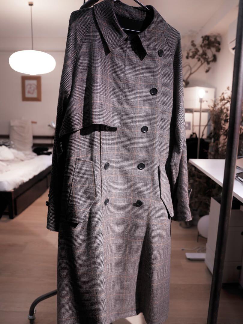 yota様stein19AWLAY OVERSIZED OVERRAP COAT