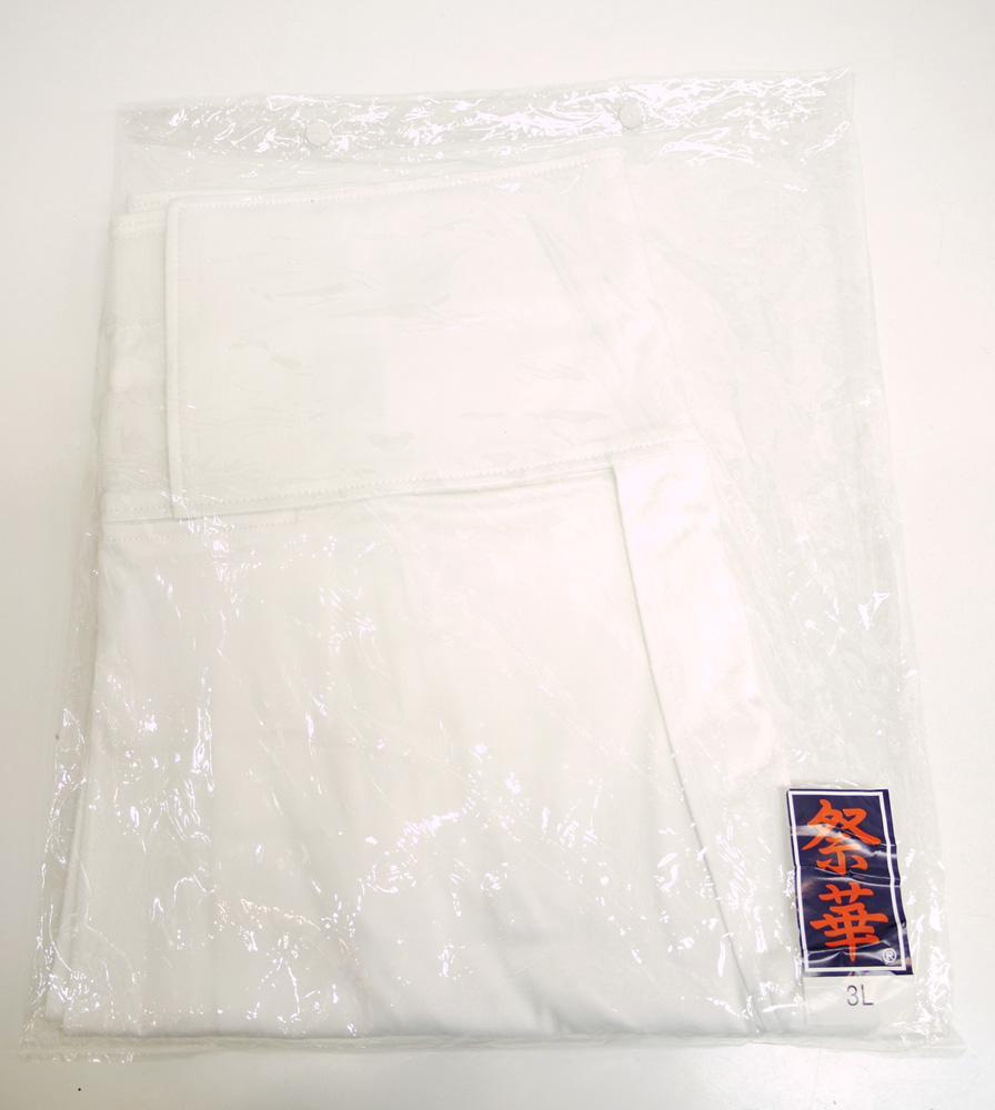 新品 ズボン型 ★白 3L ももひき 祭華サイカ 股割れなし ストレッチ  股引