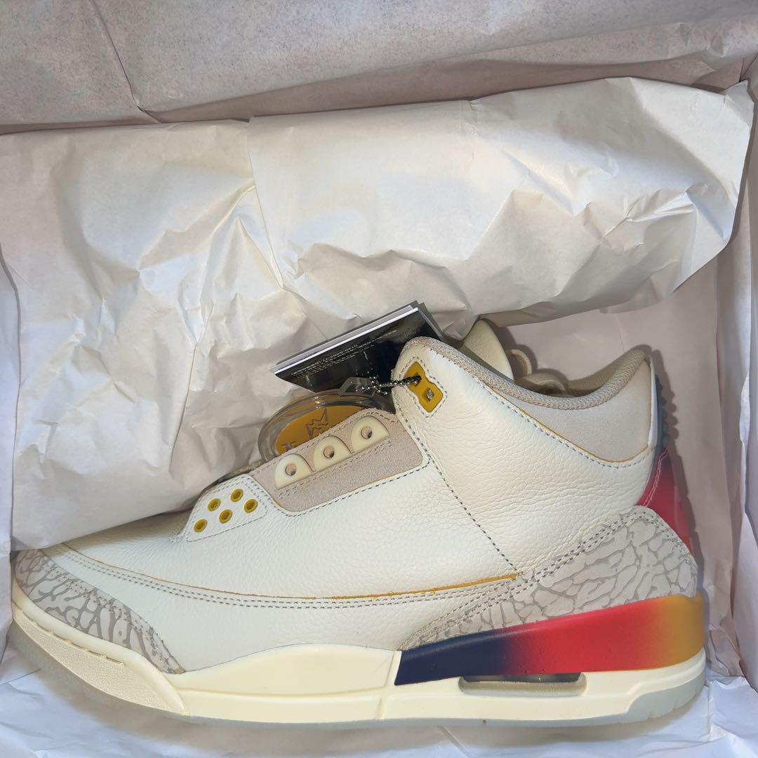 J Balvin × Nike AJ3 Sunset未使用黒タグ付き28.5cm