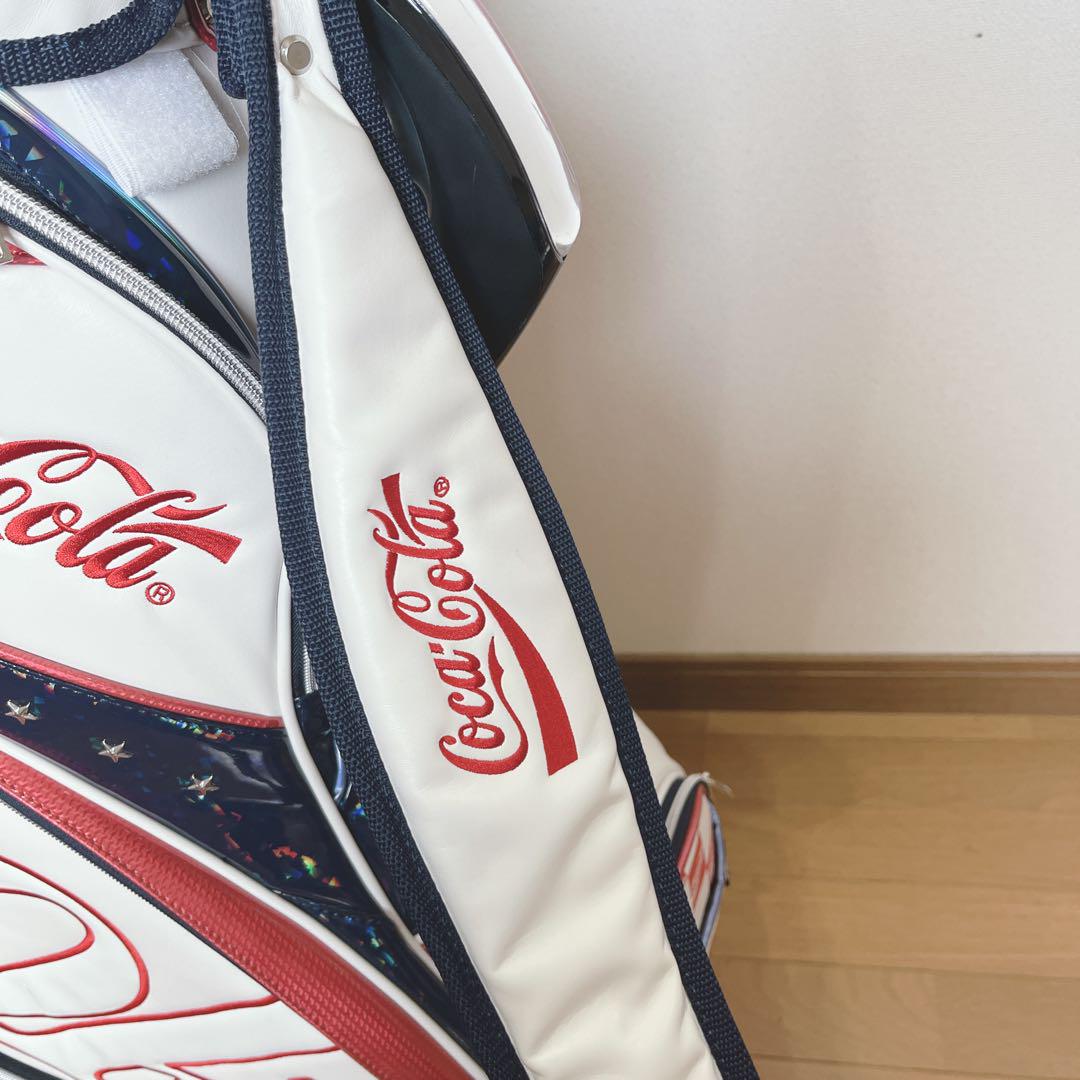 K167 コカコーラ Coca-Cola キャディバッグ 派手目