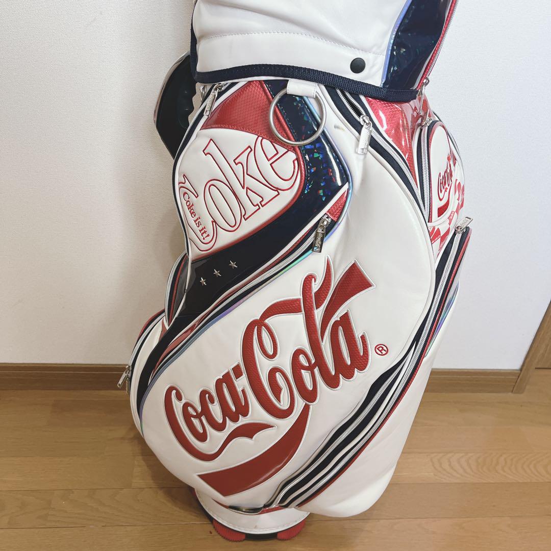 K167 コカコーラ Coca-Cola キャディバッグ 派手目