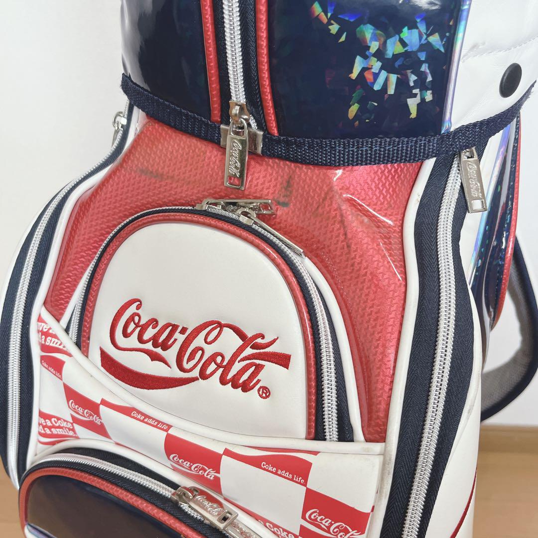 K167 コカコーラ Coca-Cola キャディバッグ 派手目