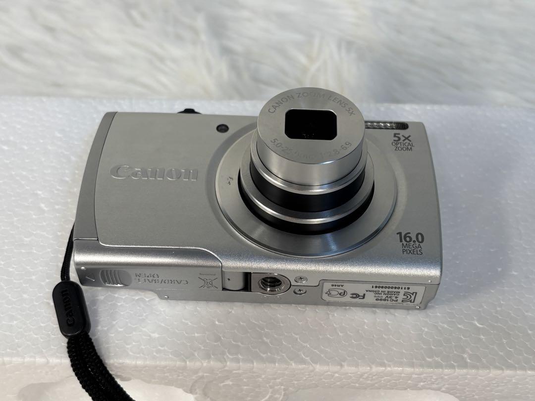 Canon デジタルカメラ PowerShot A3500 IS シルバー