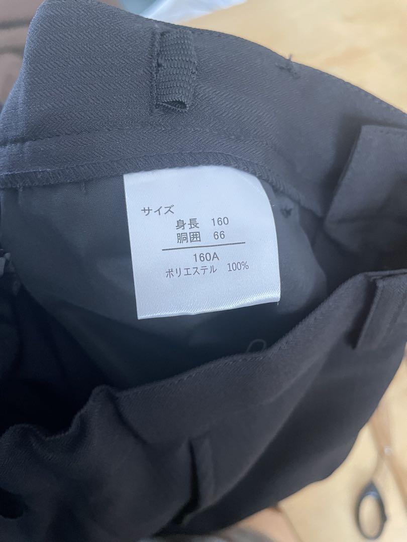 卒服オリバーハウス　フォーマルスーツ4点セット　男の子　卒業式　160 黒