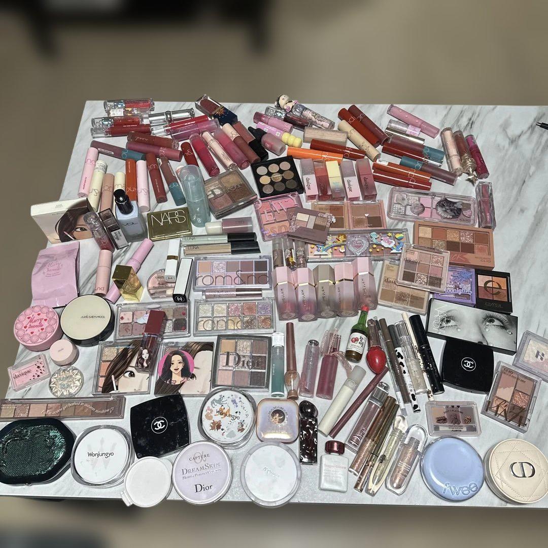 コスメ まとめ売り 大量セット売り Dior CHANEL ロムアンド CLIO