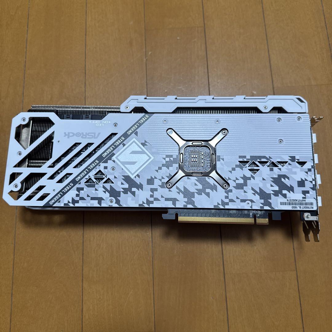 グラフィックボード・グラボ・ビデオカード ASRock RX 7800 XT Steel Legend 16GB OC