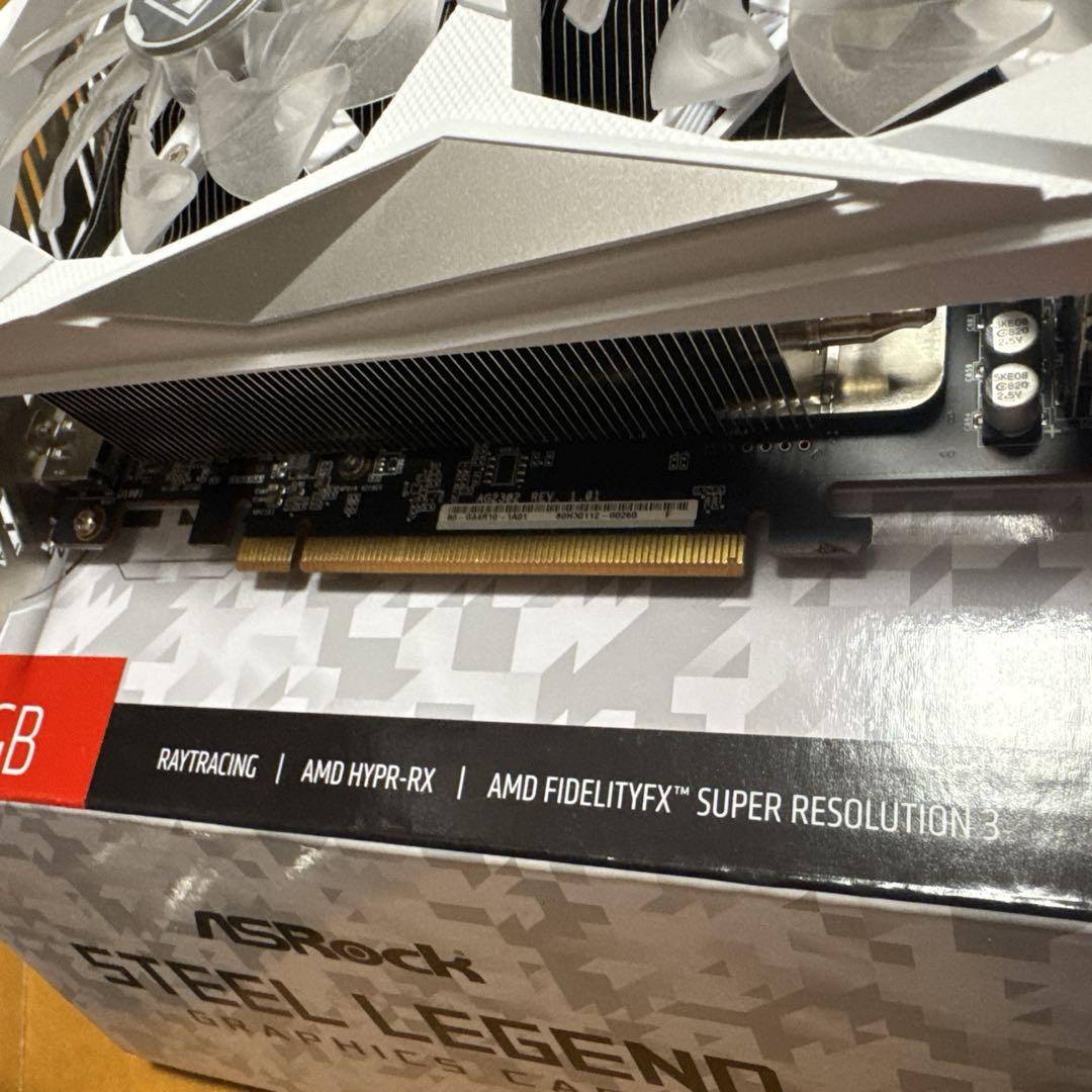 グラフィックボード・グラボ・ビデオカード ASRock RX 7800 XT Steel Legend 16GB OC