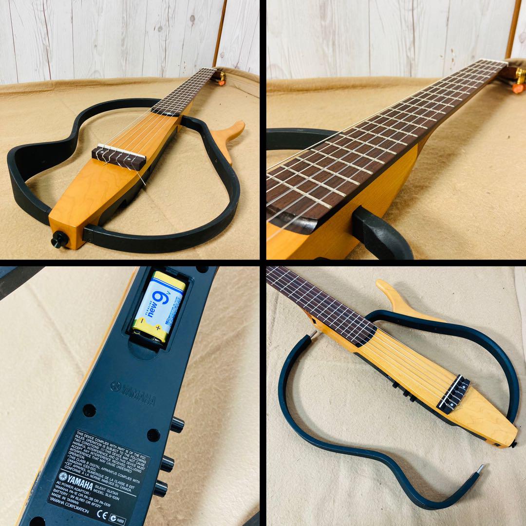 YAMAHA SLG-100N サイレントギター 美品 純正ケース 電池付き