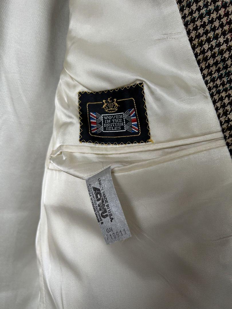 80's USA製　Polo University Club ツイードジャケット