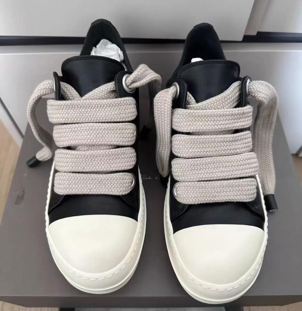 希少 Rick Owens JUMBOLACED LOW スニーカー - メルカリ