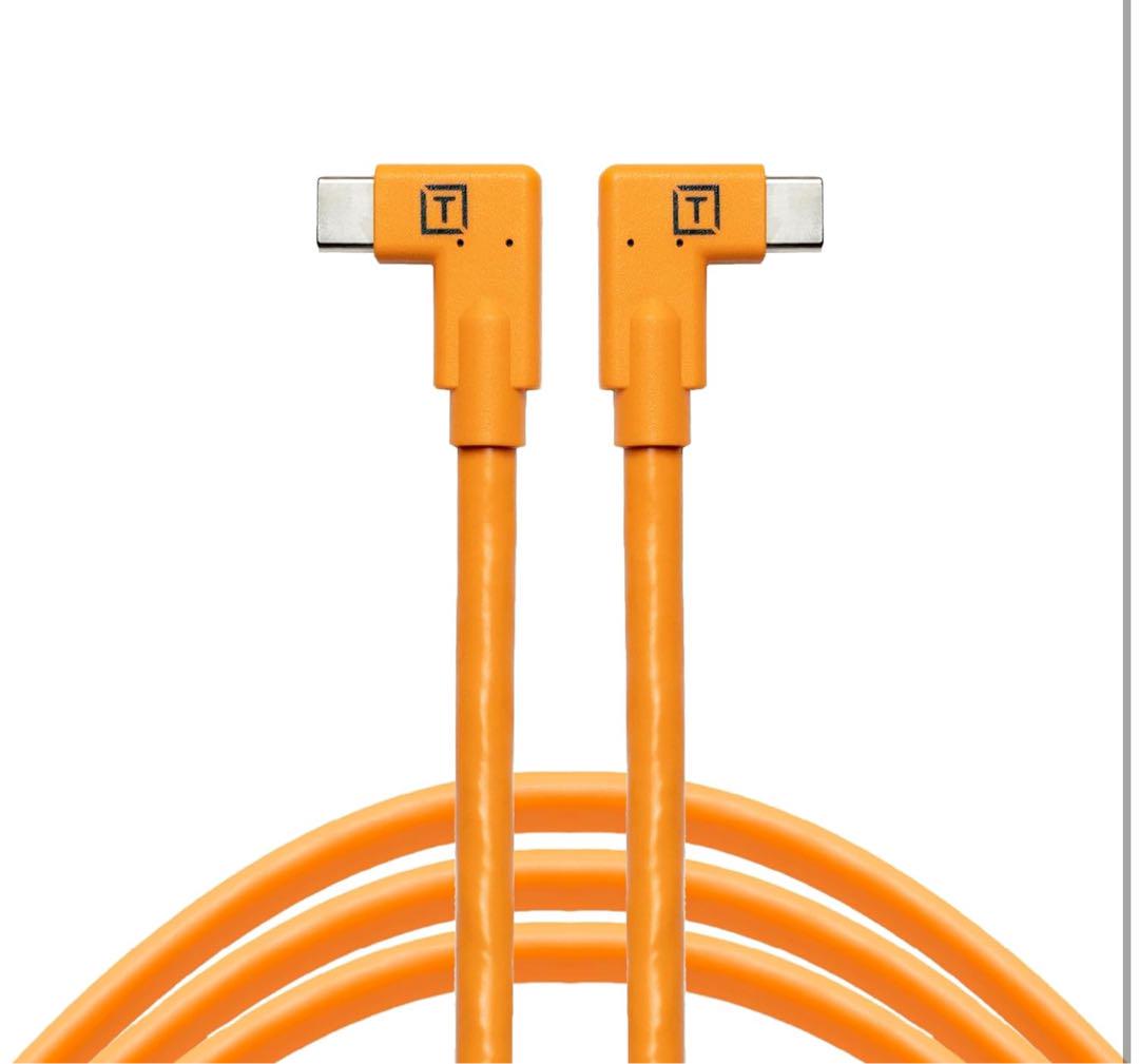 Tether Tools TetherPro USB-Cデュアル右角ケーブル