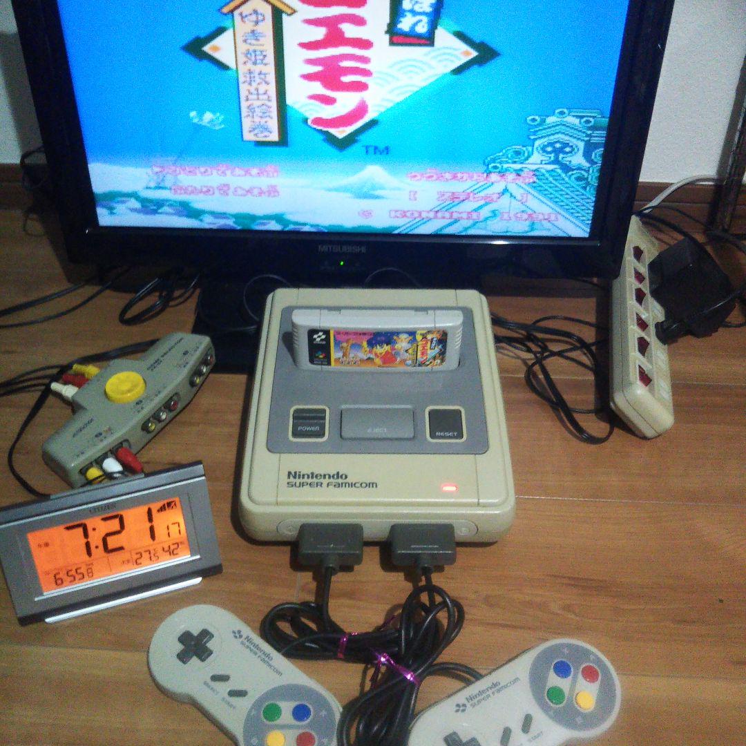⑱安心の動作保証 すぐに遊べる スーパーファミコンセット