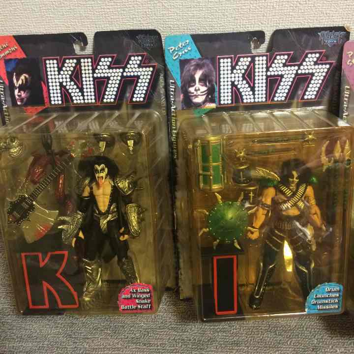 KISS 4体 キッスフィギュア4体セット/マクファーレントイズの
