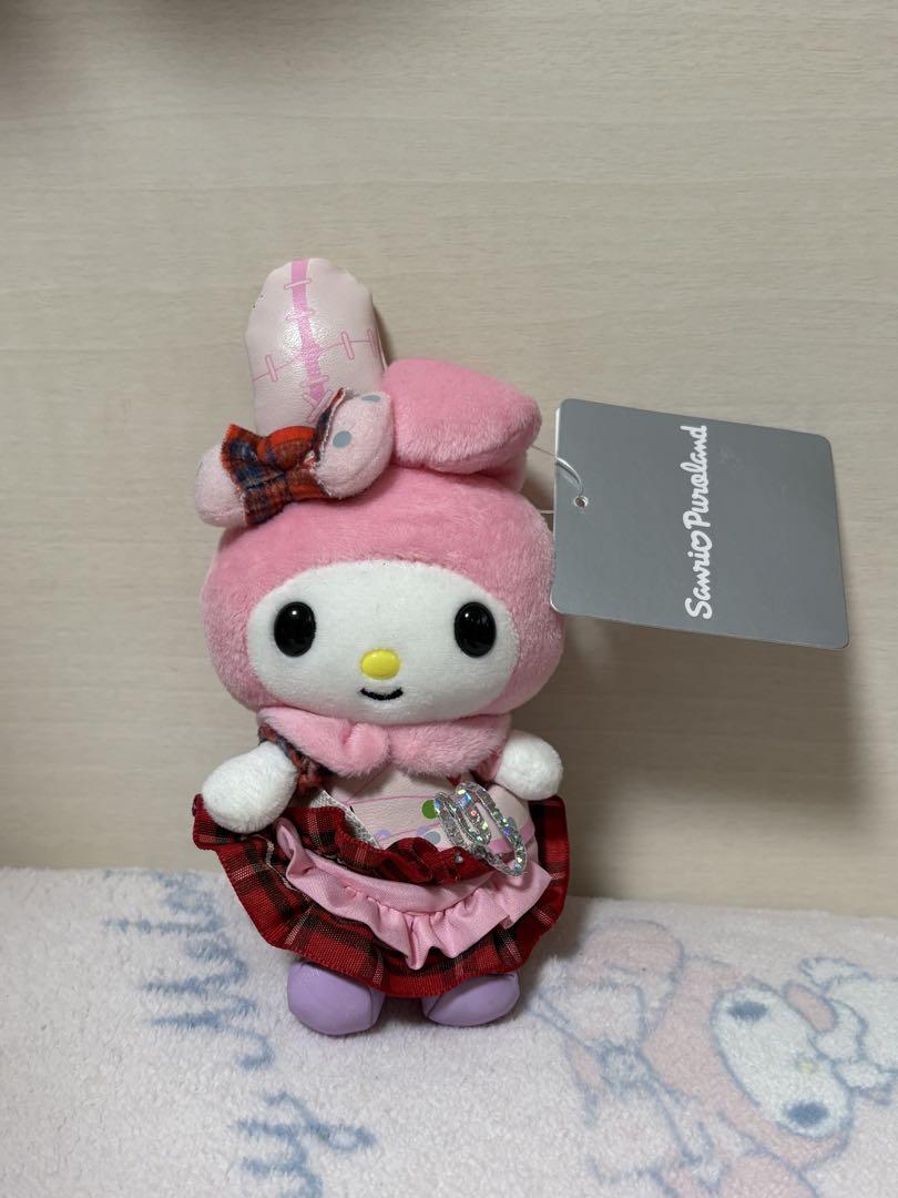 マイメロディ ぬいぐるみ チェック柄 サンリオピューロランド