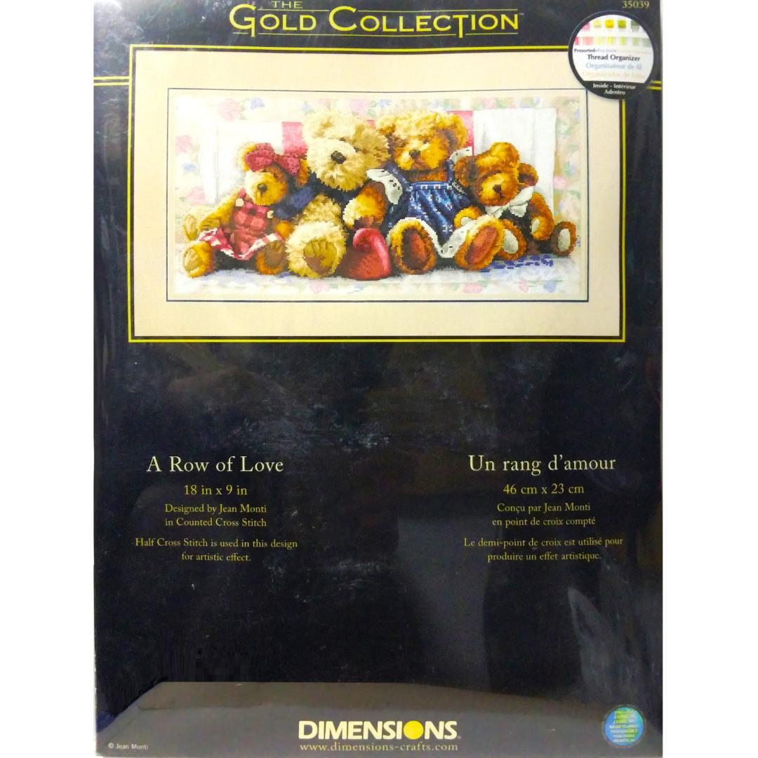 クロスステッチ キット DIMENSIONS A Row of Love