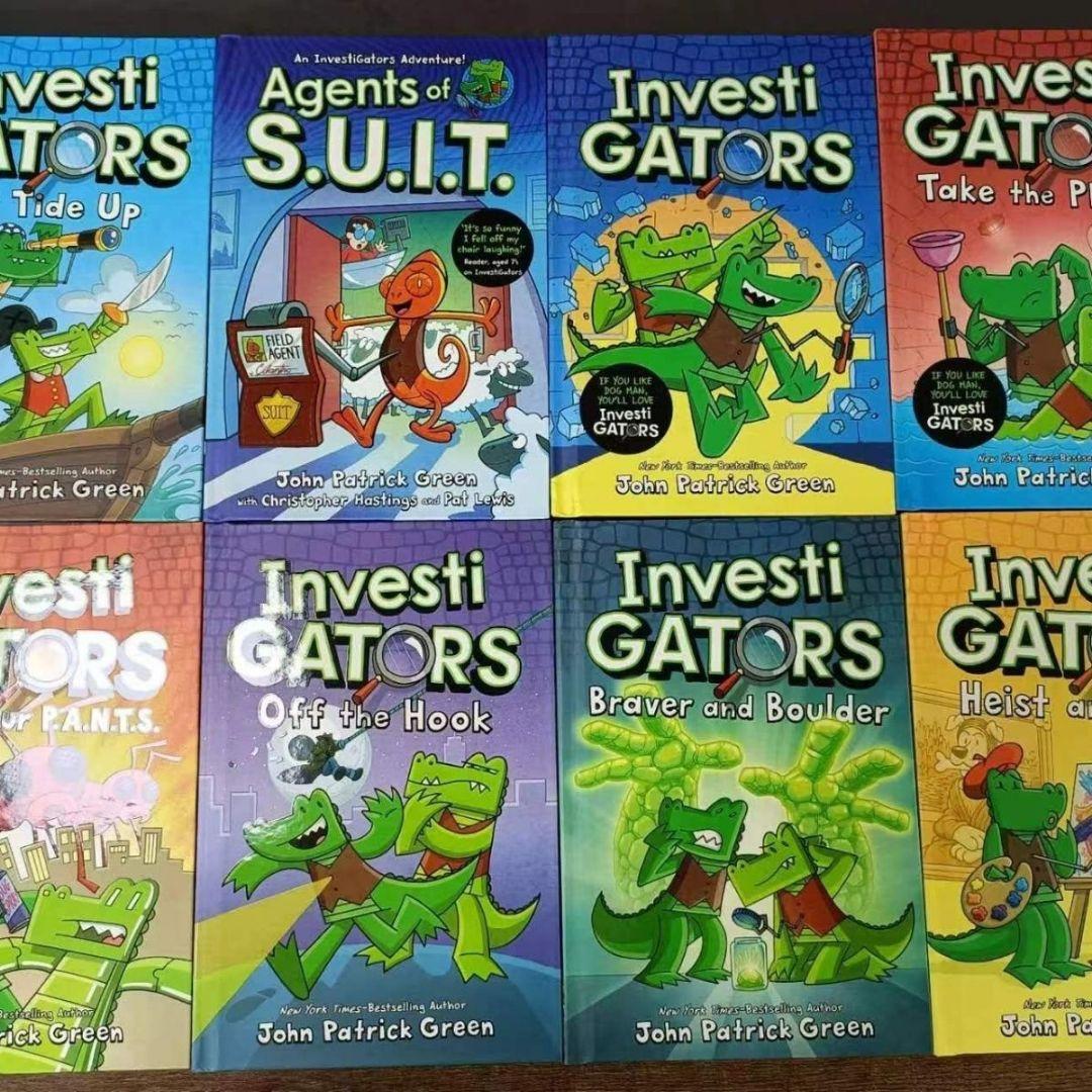 InvestiGators Graphic Novels英語まんが　コミック8冊