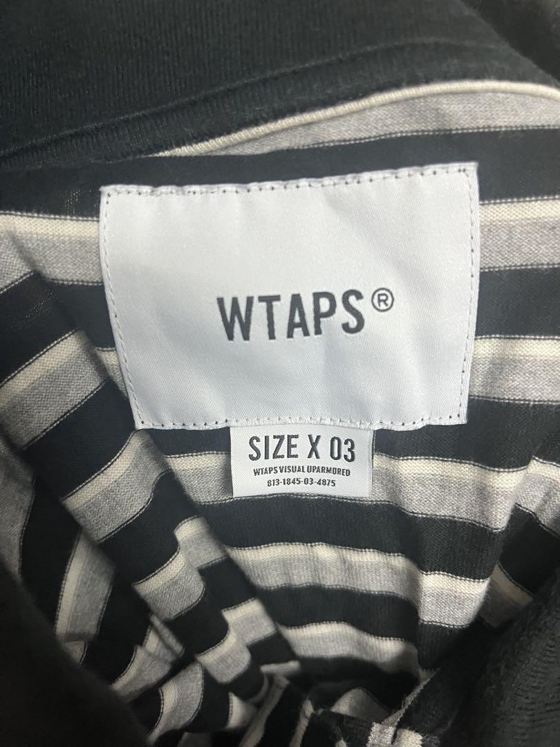 WTAPS ダブルタップス 20SS VASQUE ボーダーポロシャツ 3