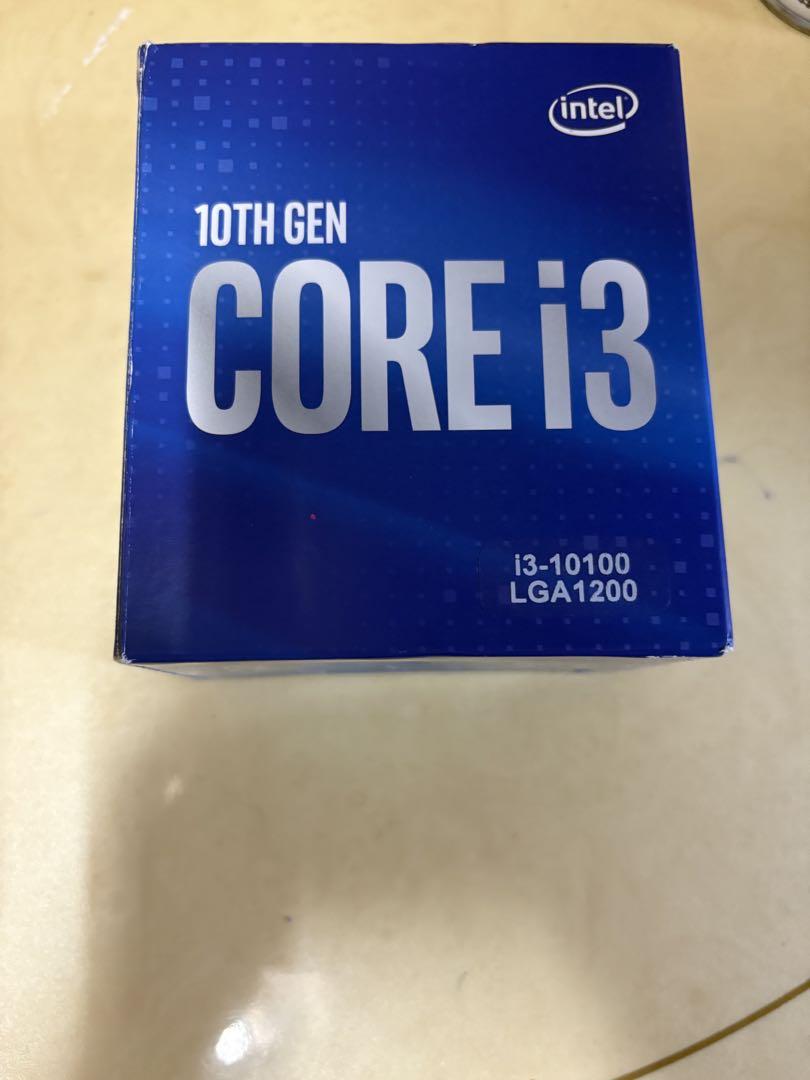 Intel core i3 10100 動作確認済み