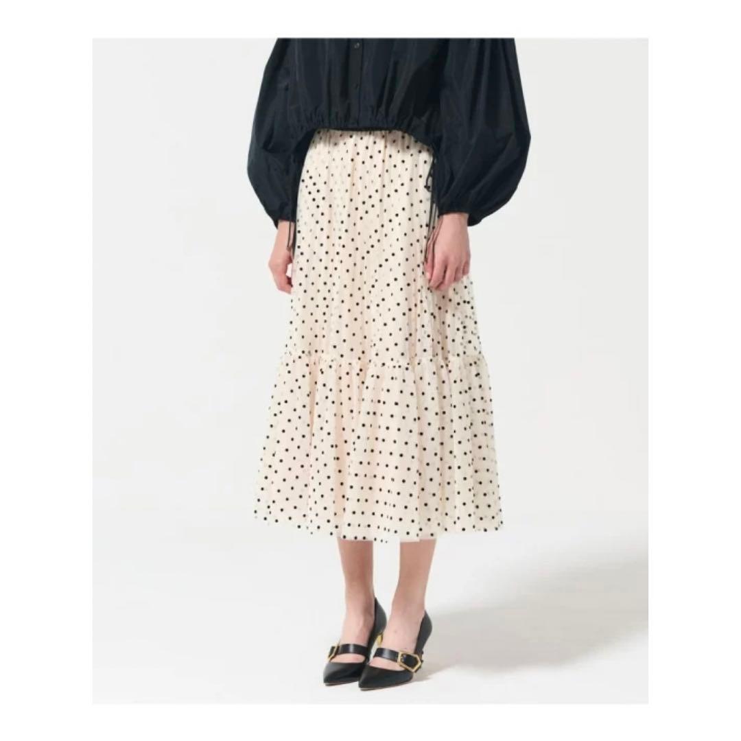 GRACE CONTINENTAL ドットスカート　Freesize
