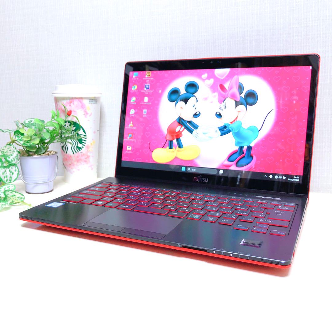国産、美品、コアi5、快適SSD、イラレ、オフィス2021が使える、タッチパネル