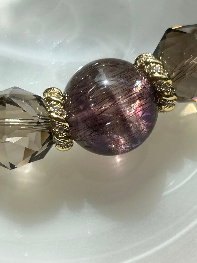 スモーキークォーツのブレスレット