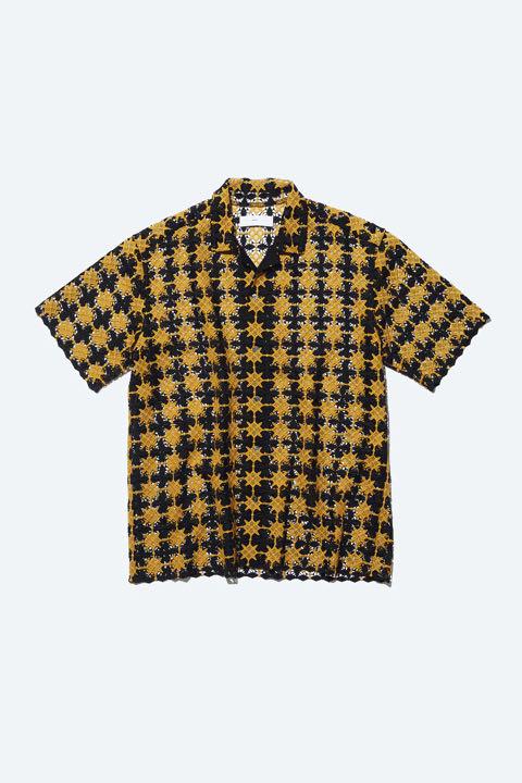 LACE SHIRT COLOR yellow