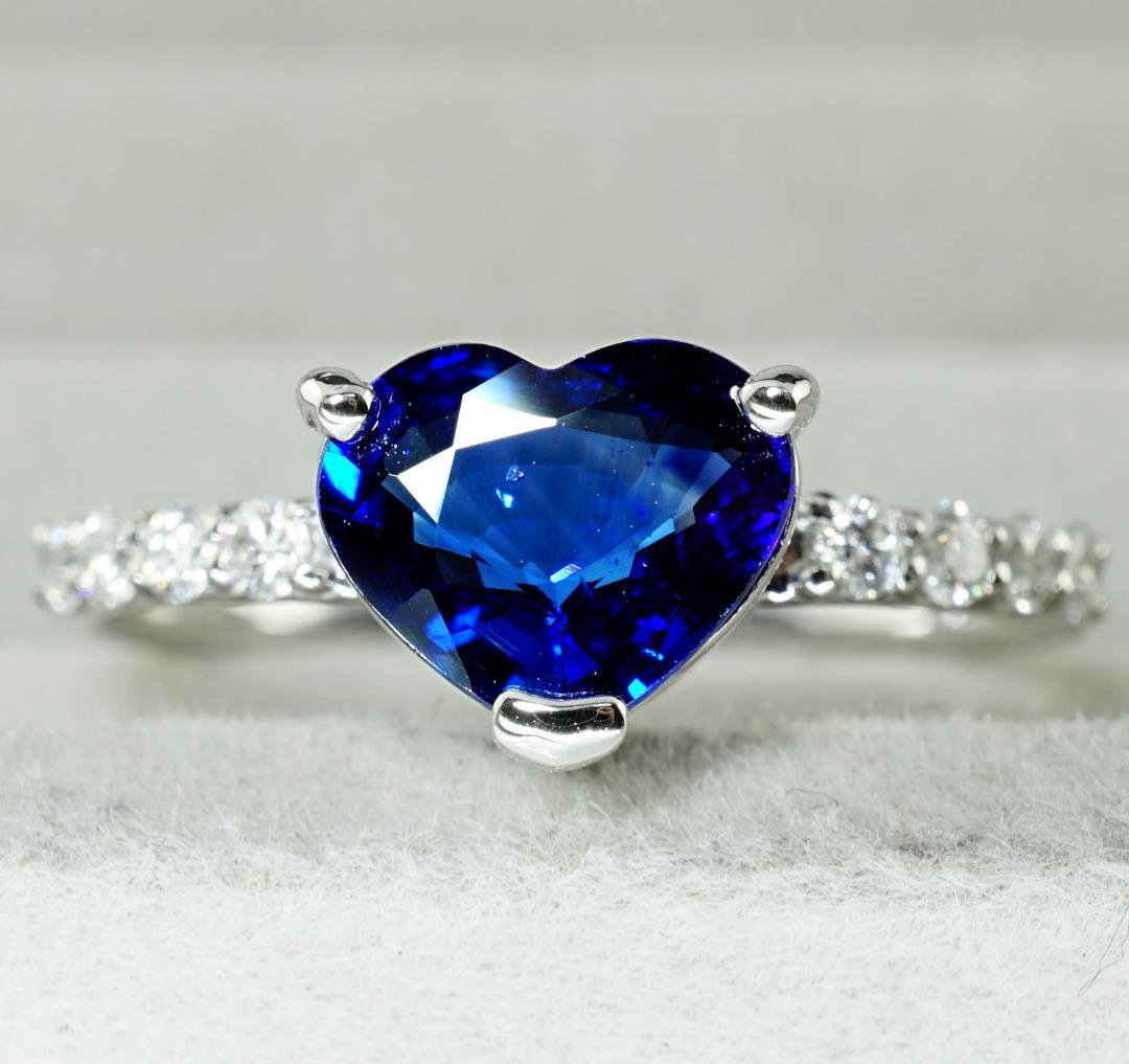卸売事前公開 天然サファイア ロイヤルB スリランカ 1.20ct D0.174 画像2