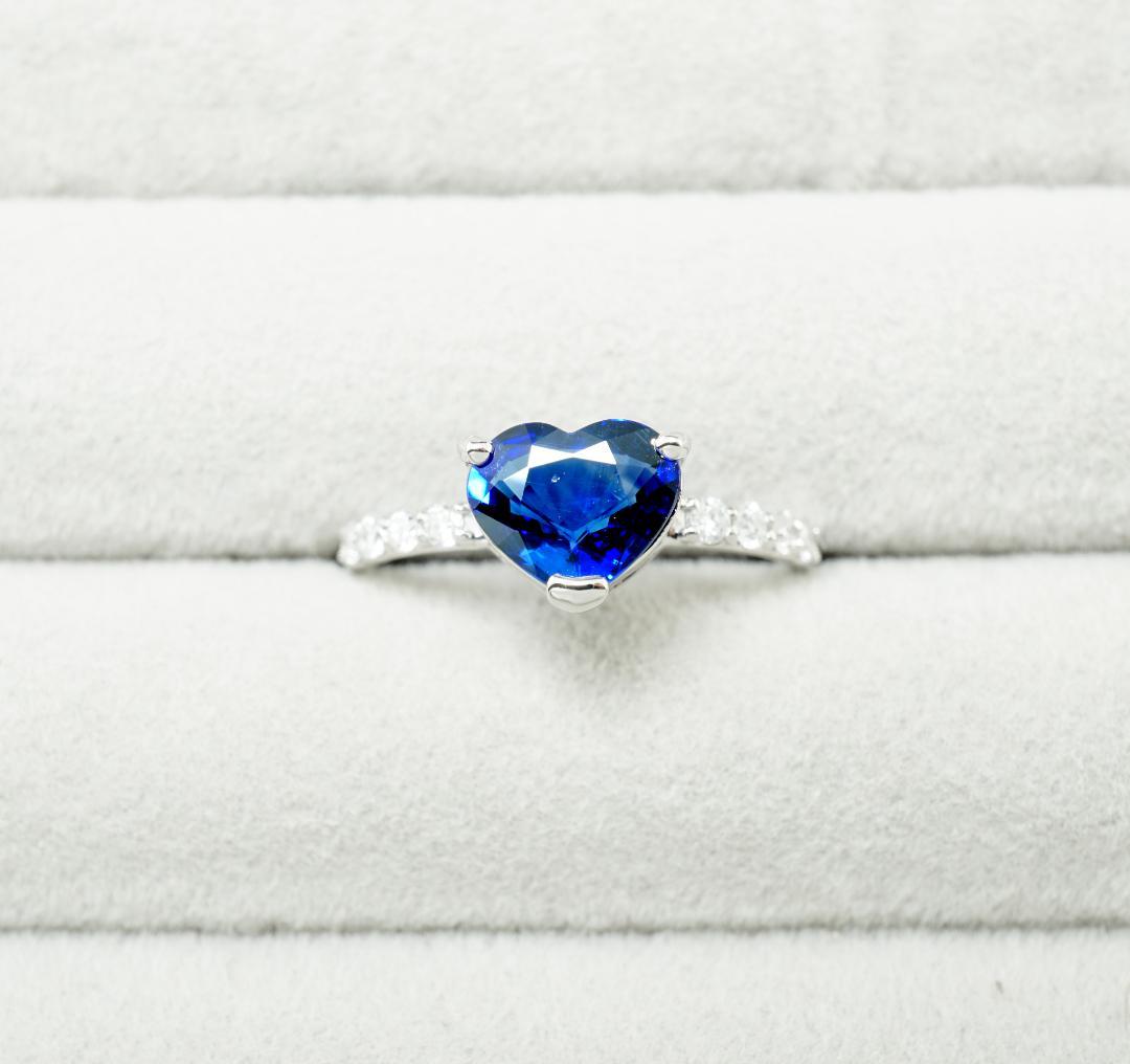 卸売事前公開 天然サファイア ロイヤルB スリランカ 1.20ct D0.174 画像3