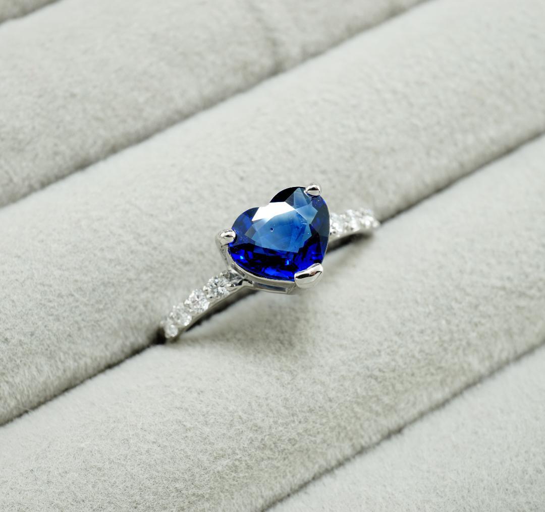 卸売事前公開 天然サファイア ロイヤルB スリランカ 1.20ct D0.174 画像4